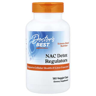 NAC Detox Regulators, 180 Veggie caps