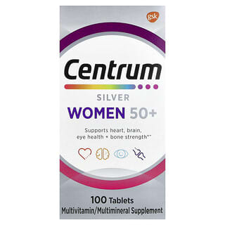 Multivitamínico Silver Women 50+, 100 tabs