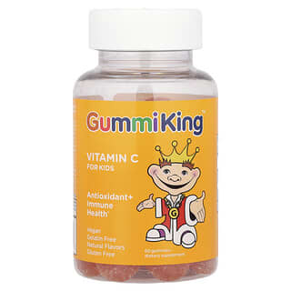 Vitamina C, para Niños, sabor Naranja, 30 mg. 60 gomitas.