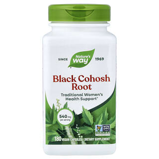Black Cohosh Root, 540 mg, 180 caps