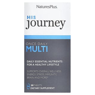 Multivitamínico para Hombre, His Journey, 1 al día. 30 tabs.