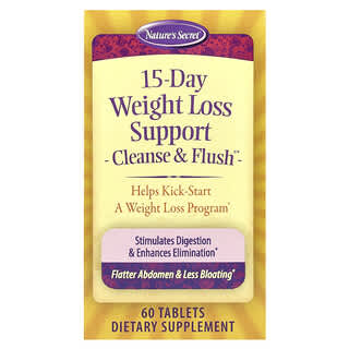 Soporte para Pérdida de Peso Cleanse & Flush 15 Días 60 Tabletas