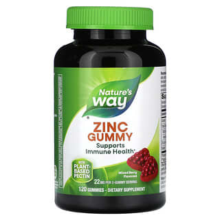 Zinc gomitas, Mixed Berry, 120 gomitas (11 mg per gomita)
