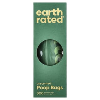 Dog Waste Bags, Unscented, 300 Bags