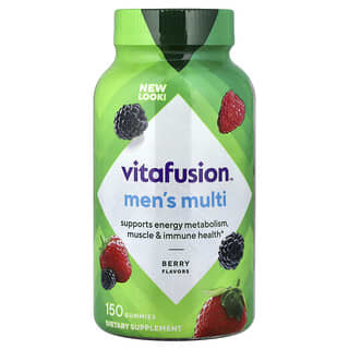 Multivitamínico para Hombre, sabor Berry. 150 gomitas.