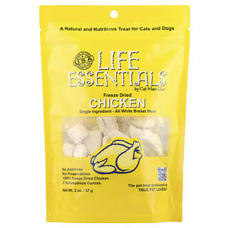 Life Essentials, Freeze Dried Pollo, para Gatos and Dogs, 2 oz (57 g)
