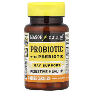 Probiótico con Prebiótico 40 Cápsulas Vegetales
