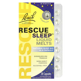 Rescue Sueño líquido Melts, 28 caps