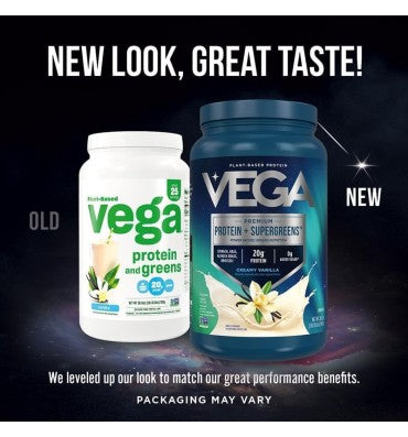 Vega Premium Protein (20 gr) + Supergreens. 3 sabores. 760 gr