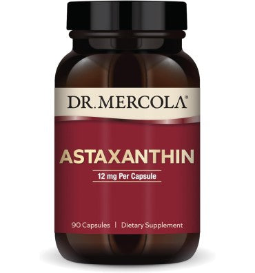Dr. Mercola, Astaxanthin Orgánico. 30 y 90 caps.