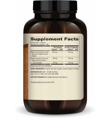 Extracto de Raíz de Cúrcuma Avanzada 500 mg. 2 opc