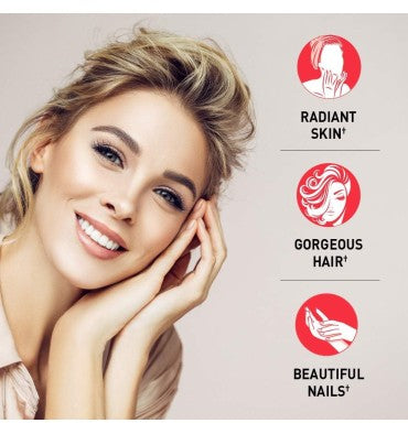 Garden of Life, Apoyo nutricional para fortalecer Cabello y Piel sabor Arándano. 270 gr.