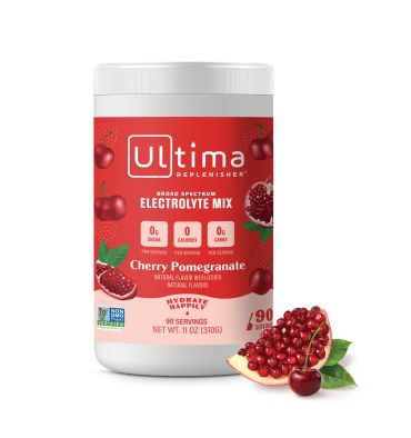 Ultima Replenisher, Mezcla de Electrolitos sin azúcar, sin calorías, sabor Cereza.2 opc