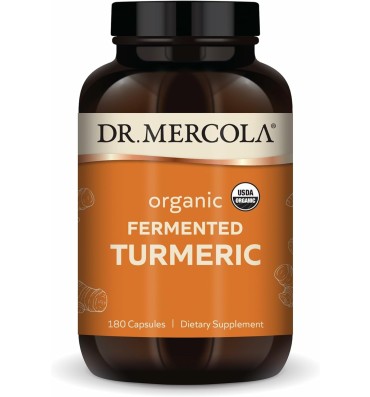 Dr. Mercola, Cùrcuma Fermentad Orgánico (370 mg). 2 opc