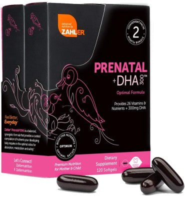 Multivitamínico y Omegas Prenatal, con DHA. 3 opc.