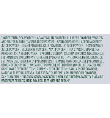 VEGA ONE ORGANIC, sabor Coco y Almendra, 344 gr.