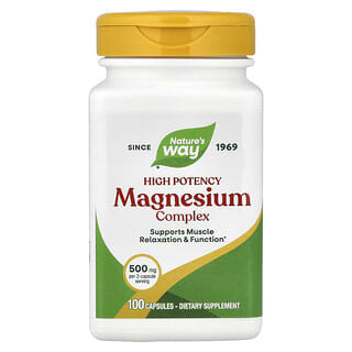 Nature's Way, Complejo de Magnesio (250 mg). 100 caps