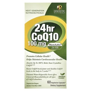 24hr CoQ10, 100 mg, 60 vegetarian caps®