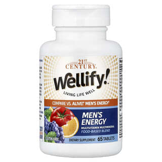 Multivitamínico y Minerales para Hombre, Wellify!. 65 tabs.