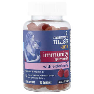 Niños, Inmunidad gomitas con Elderberry, 2 años+, 60 gomitas
