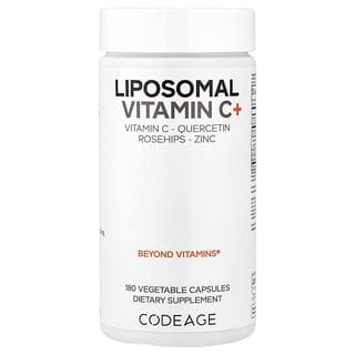 Liposomal Vitamina C+, 180 veg caps