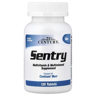 Multivitamínico y Minerales para Hombre, Sentry. 120 tabs.