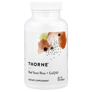 Thorne, Red Yeast Rice + CoQ10, 120 caps