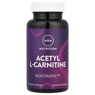 Acetil L Carnitina 60 Cápsulas Veganas