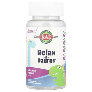 Dinosaurs, Relax-a-Saurus, Uva, 30 masticables