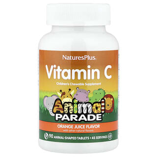 Vitamina C, sabor Naranja. 90 tabs.
