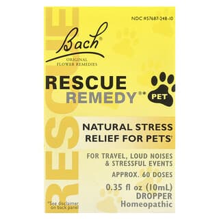 Rescue Remedy® Pet, Natural Stress Relief For Pets, 0.35 fl oz (10 ml)