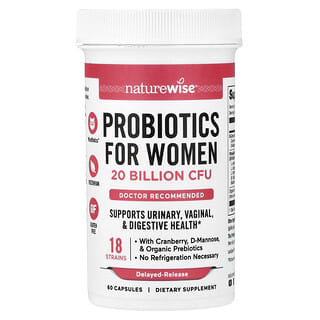 Probiotics para Mujer, Delayed-Release, 60 caps
