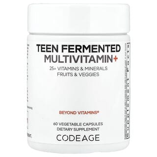 Teen Fermented Multivitamínico+, 60 Vegetable Caps