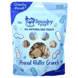 All Natural Premios para Perros, Galletas Crujientes, Peanut Butter Crunch, 10 oz (283 g)