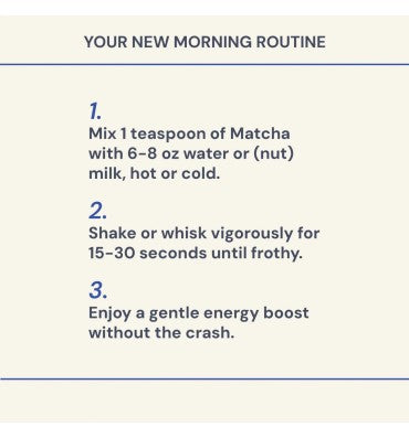 Ceremonial Grade Matcha FOCUS • ENERGY • DEFENSE