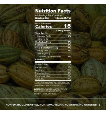 Cocoa Powder ENERGY • PERFORMANCE • MOOD