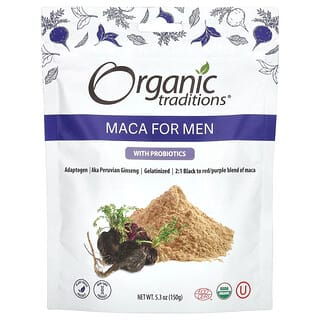 Maca para Hombre con Probióticos, 5.3 oz (150 g)