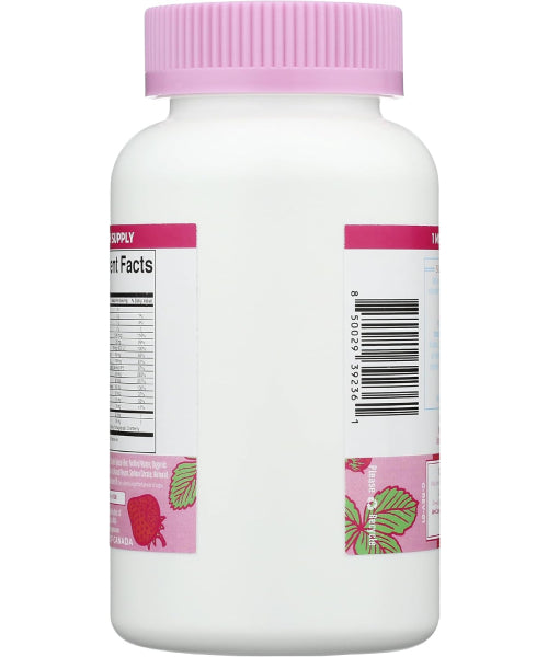 Mary Ruth´s, Multivitamínico para Mujer, sabor Fresa, sin azúcar. 60 gomitas.
