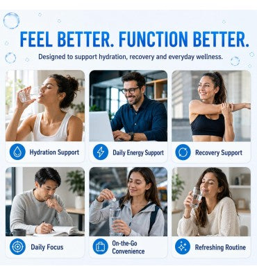 DVO, Tabletas de Agua con Hidrógeno, Electrolitos y Magnesio. 45 tabs