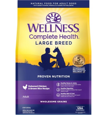 Alimento Natural para Perro Adulto, raza Grande, Pollo, Salmon Arroz. 2 opciones