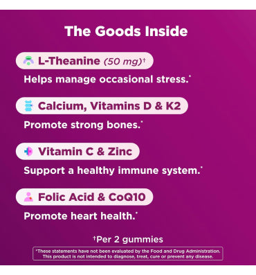 OLLY, Woman´s 40+, Multivitamínico para Mujer sabor Fresa Durazno. 120 gomitas.