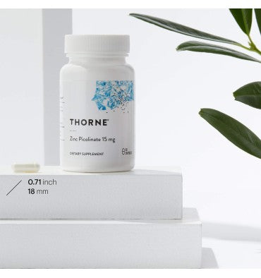 Thorne Picolinato de Zinc 15 mg. 60 caps