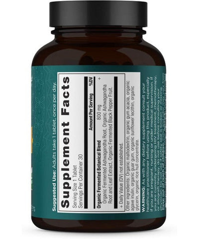 Ancient Nutrition, Ashwagandha Orgánica. 30 tabletas