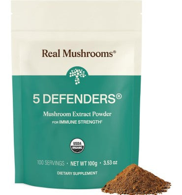 "5 Defenders Immune Strength"; Mezcla de Hongos Orgánicos