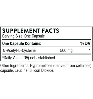 Thorne NAC. N-Acetyl Cysteine 90 caps