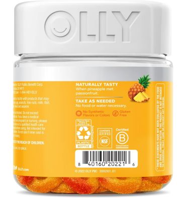 Post Game Recuperación sabor Piña, 25 gomitas