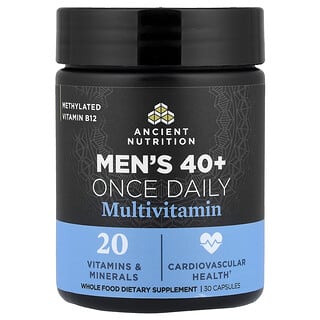 Multivitamínico para Hombre 40+, 1 al día. 30 caps.