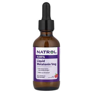 Líquido Melatonin, Berry, 1 mg, 2 fl oz (60 ml)