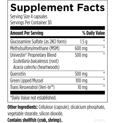 ArthroSoothe Supreme, Soporte Articular con Glucosamina. 120 caps