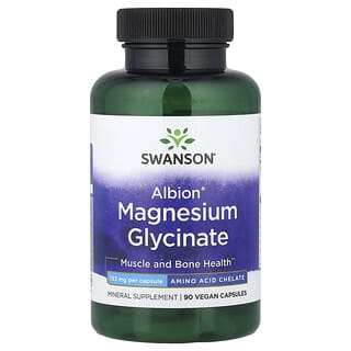 Glicinato de Magnesio Albion 90 Cápsulas Veganas